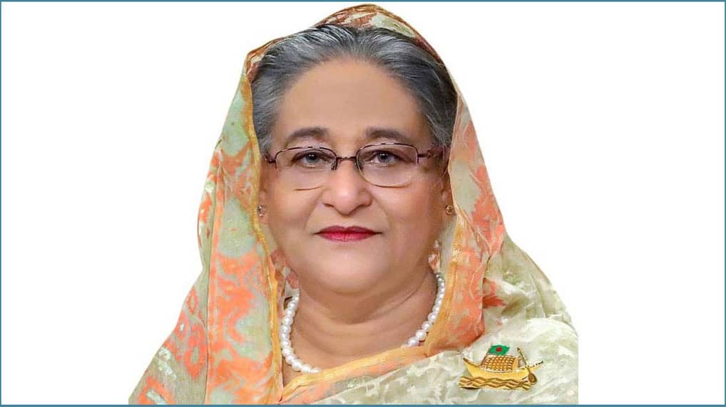টুঙ্গিপাড়ায় পৌঁছেছেন প্রধানমন্ত্রী
