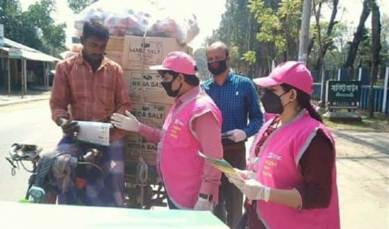 নীলফামারীতে করোনা প্রতিরোধে ব্র্যাকের নানা উদ্যোগ