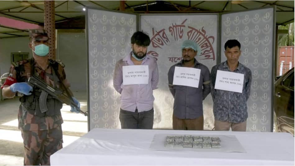 যশোরে এক লাখ ডলারসহ তিন হুন্ডি ব্যবসায়ী আটক