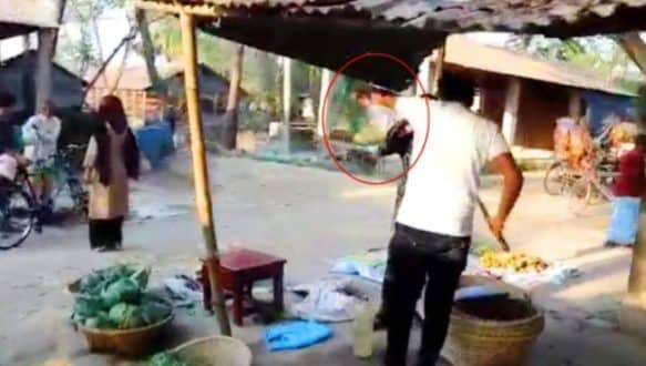 এবার পিয়নকে দিয়ে লাঠিচার্জ করালেন বুড়িচং এসিল্যান্ড!
