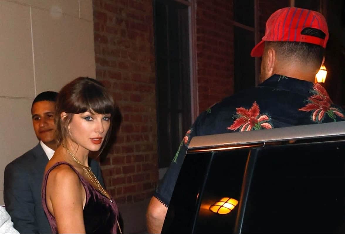 Taylor Swift and Travis Kelce
