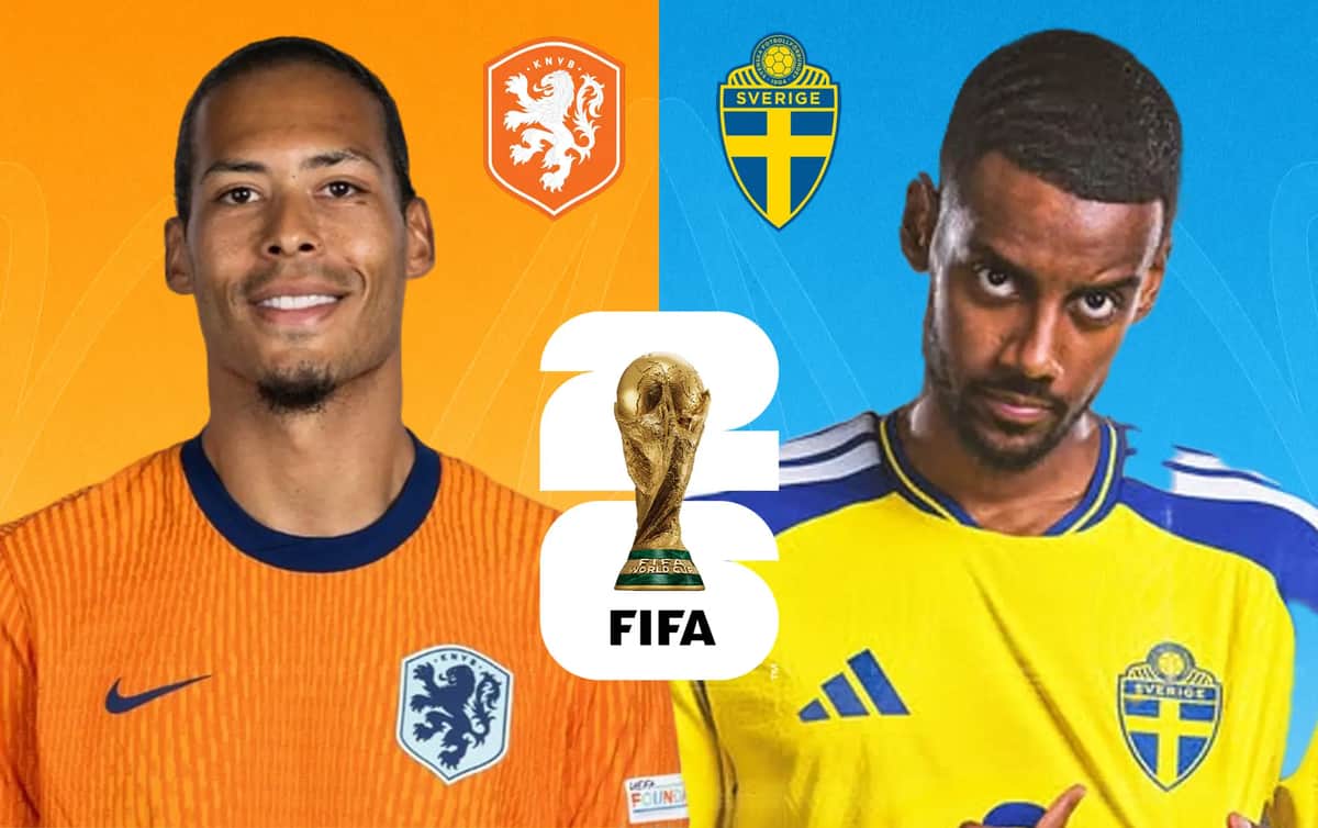 Netherlands vs Sweden World Cup 2026
