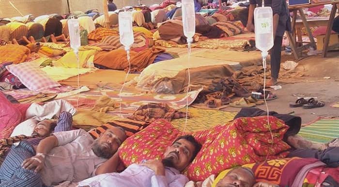 পাটকল শ্রমিকদের অনশন অব্যাহত, হাসপাতালে ১৮ জন