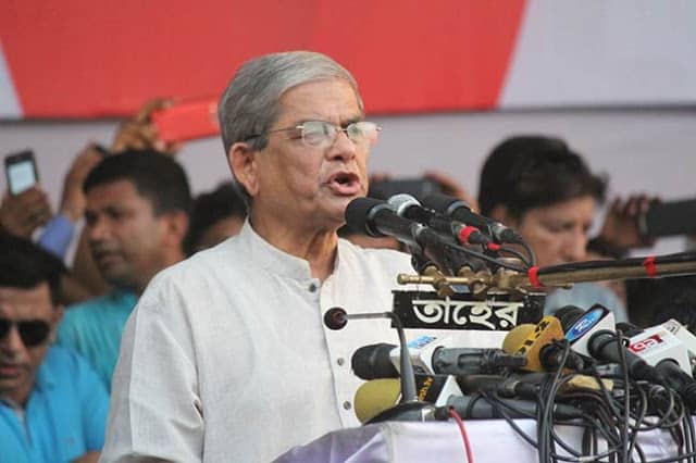 বাংলাদেশ রাষ্ট্রে মানুষের অধিকার নেই : ফখরুল