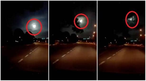 রহস্যময় আগুনের বলে হতভম্ব সিঙ্গাপুর-মালয়েশিয়ানরা (ভিডিও)