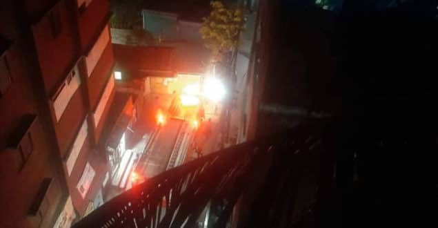 ফার্মগেটে আবাসিক ভবনে আগুন