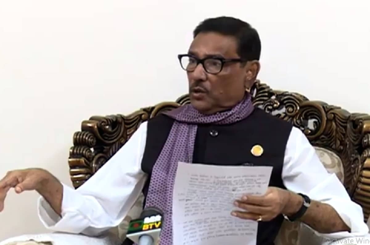 পুলিশকে ফাঁকি দিলেও করোনা ফাঁকি দেয়ার সুযোগ নেই : ওবায়দুল কাদের