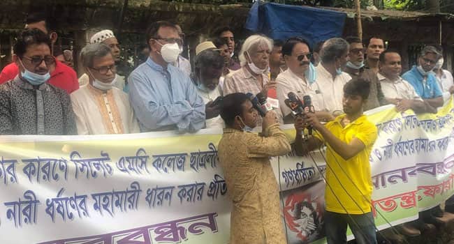 এনাফ ইজ এনাফ এবার ক্ষমতা ছাড়েন : জাফরুল্লাহ চৌধুরী