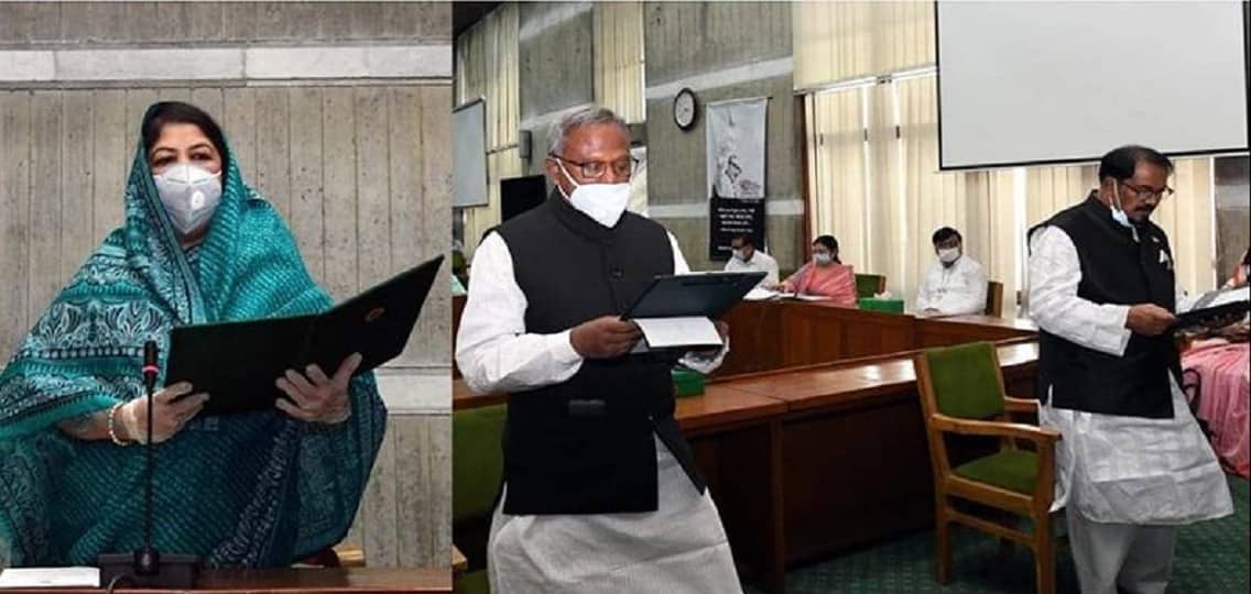 শপথ নিলেন নবনির্বাচিত দুই সংসদ সদস্য