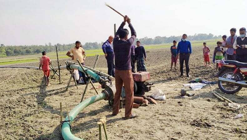 মানিকগঞ্জে অবৈধভাবে বালু উত্তোলনের দায়ে ২ যুবকের কারাদণ্ড