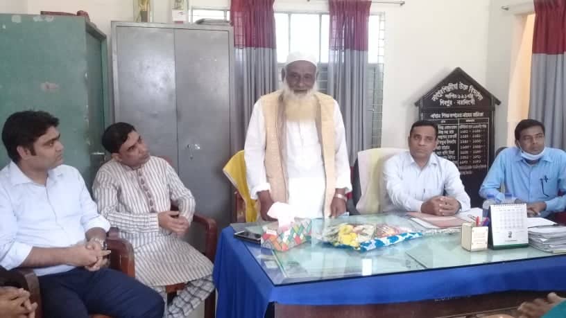 লাখপুর শিমুলিয়া উচ্চ বিদ্যালয়ের এডহক কমিটির প্রথম সভা অনুষ্ঠিত