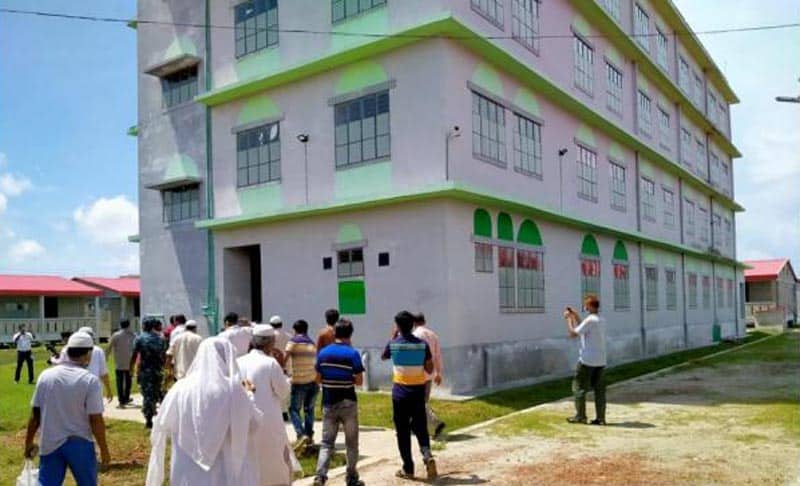 ভাসানচরে এসে উচ্ছ্বসিত রোহিঙ্গারা