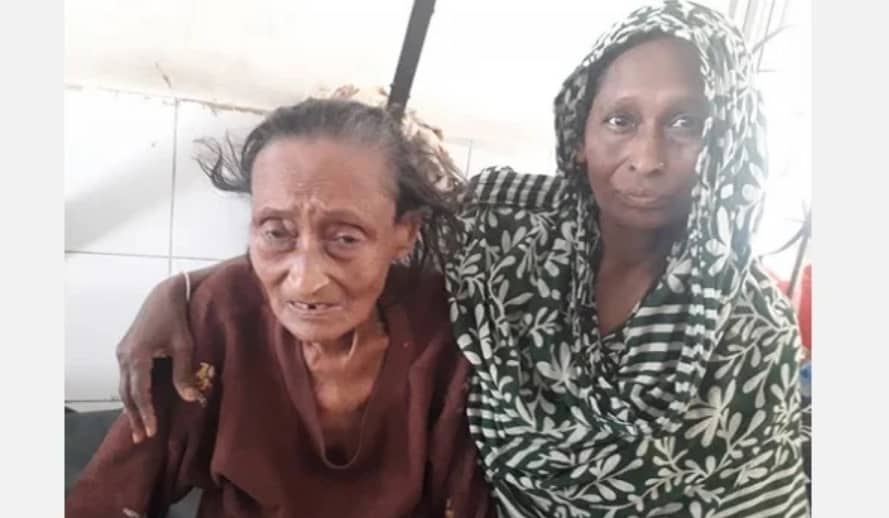 বাড়িতে খেতে দেয় না ছেলে, হাসপাতালেই থাকতে চান শতবর্ষী সখিনা
