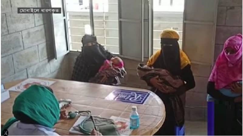 ভাসানচরে ৪ সন্তান প্রসব: ছেলের নাম ভাসান আলী, মেয়ের নাম ভাসান নূর