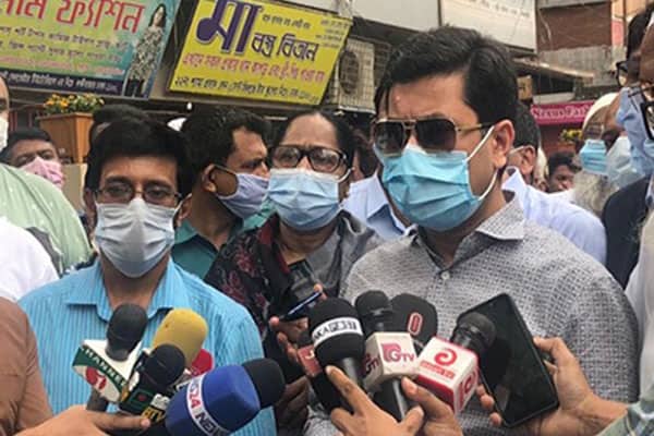 পর্যায়ক্রমে ফ্লাইওভারের নিচের জায়গা দখলমুক্ত করা হবে : তাপস