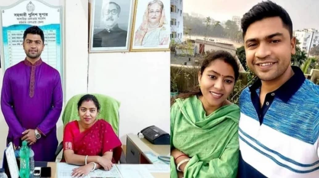 ফেসবুকে প্রসংশায় ভাসছেন সেই পুলিশ দম্পতি