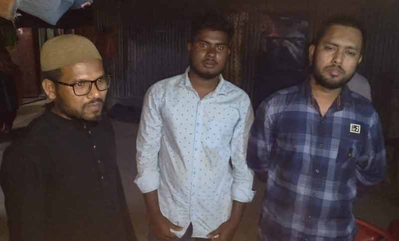 কালিয়াকৈরে শিবিরকর্মী সন্দেহে তিন যুবক আটক