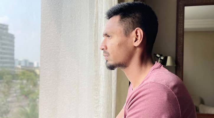 মোস্তাফিজের দুঃখ ঈদে বাড়ি ফিরতে না পারা