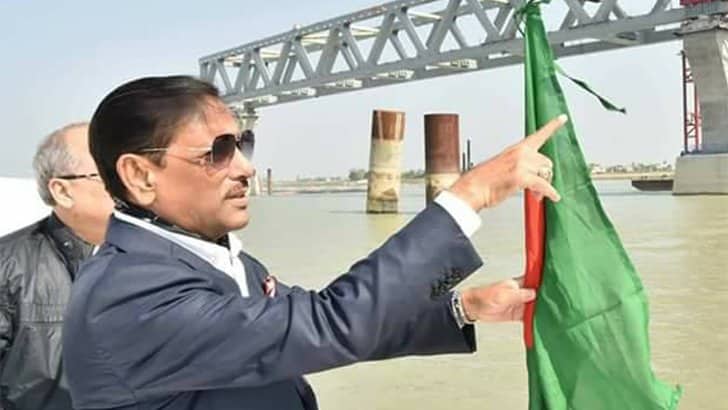 আগামী জুনেই পদ্মা সেতু উদ্বোধন : ওবায়দুল কাদের