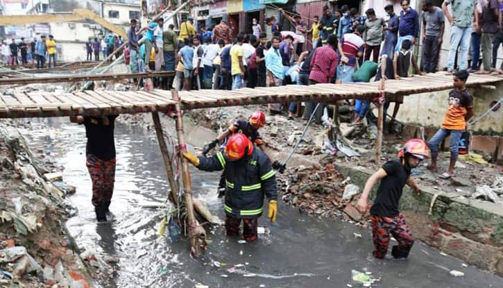 ড্রেনে নিখোঁজ হওয়া ব্যক্তির সন্ধান মিলেনি