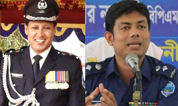 রংপুর ও ফেনীর এসপিসহ ৭ কর্মকর্তাকে বদলি
