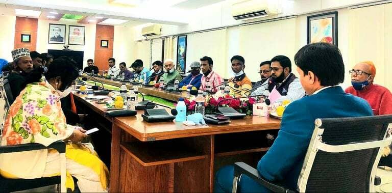 কালীগঞ্জে সাংবাদিকদের সাথে ইউএনও’র মতবিনিময়
