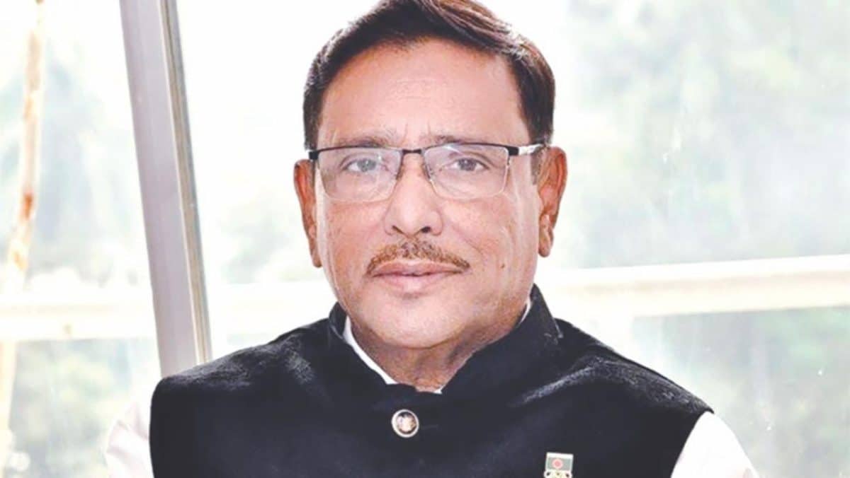 ঢাকা নগরীর অবস্থা দেখতে লজ্জা লাগে: ওবায়দুল কাদের