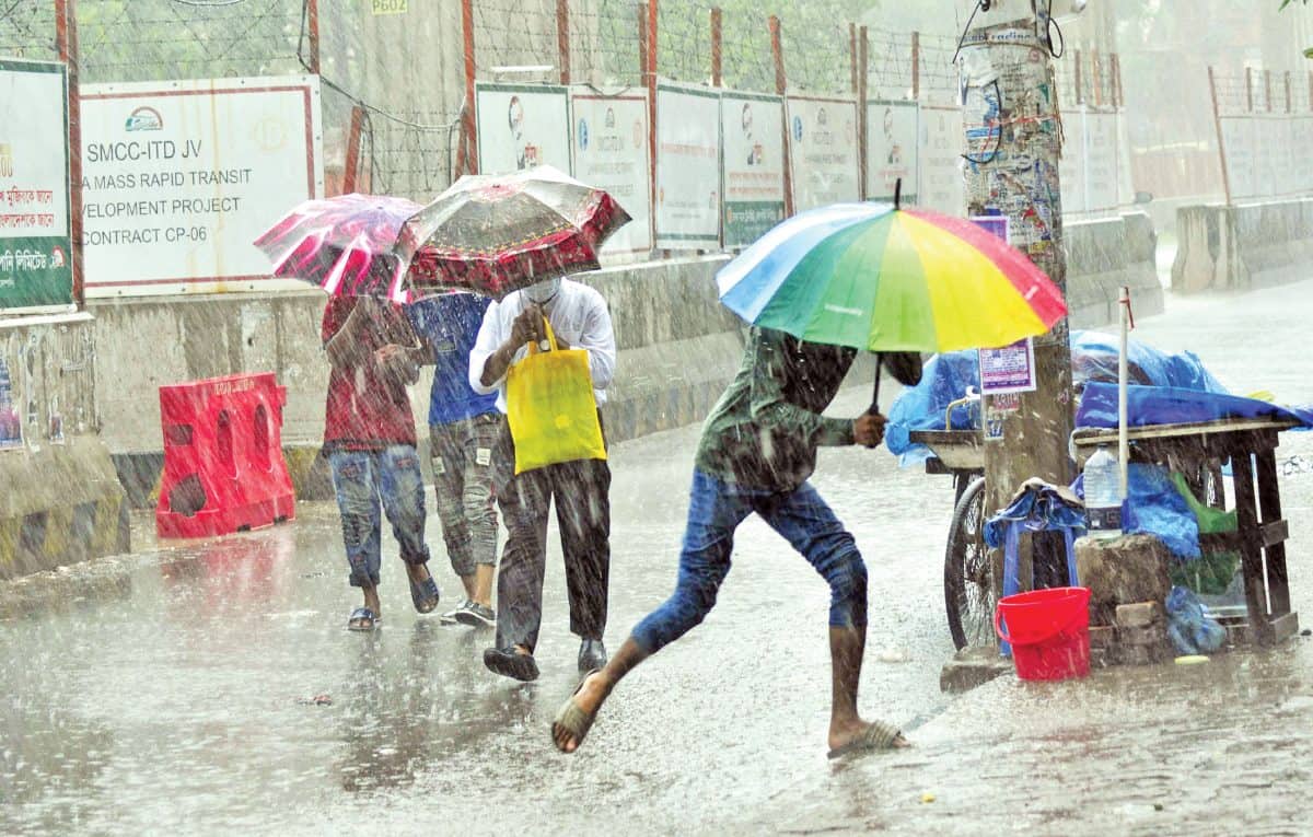 বৃষ্টি নিয়ে নতুন পূর্বাভাস দিল আবহাওয়া অফিস