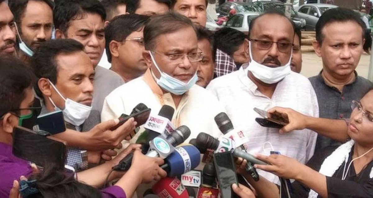 আশা করব এক মাস বিএনপির মিথ্যাচার বন্ধ থাকবে: তথ্যমন্ত্রী