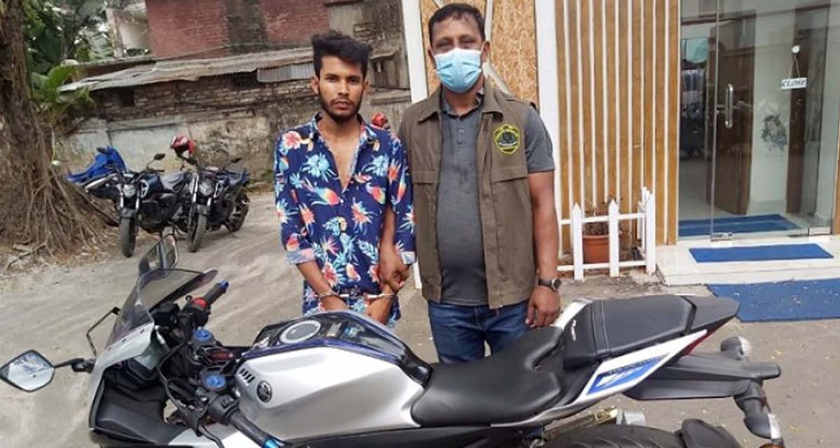 বাইক নিয়ে উধাও