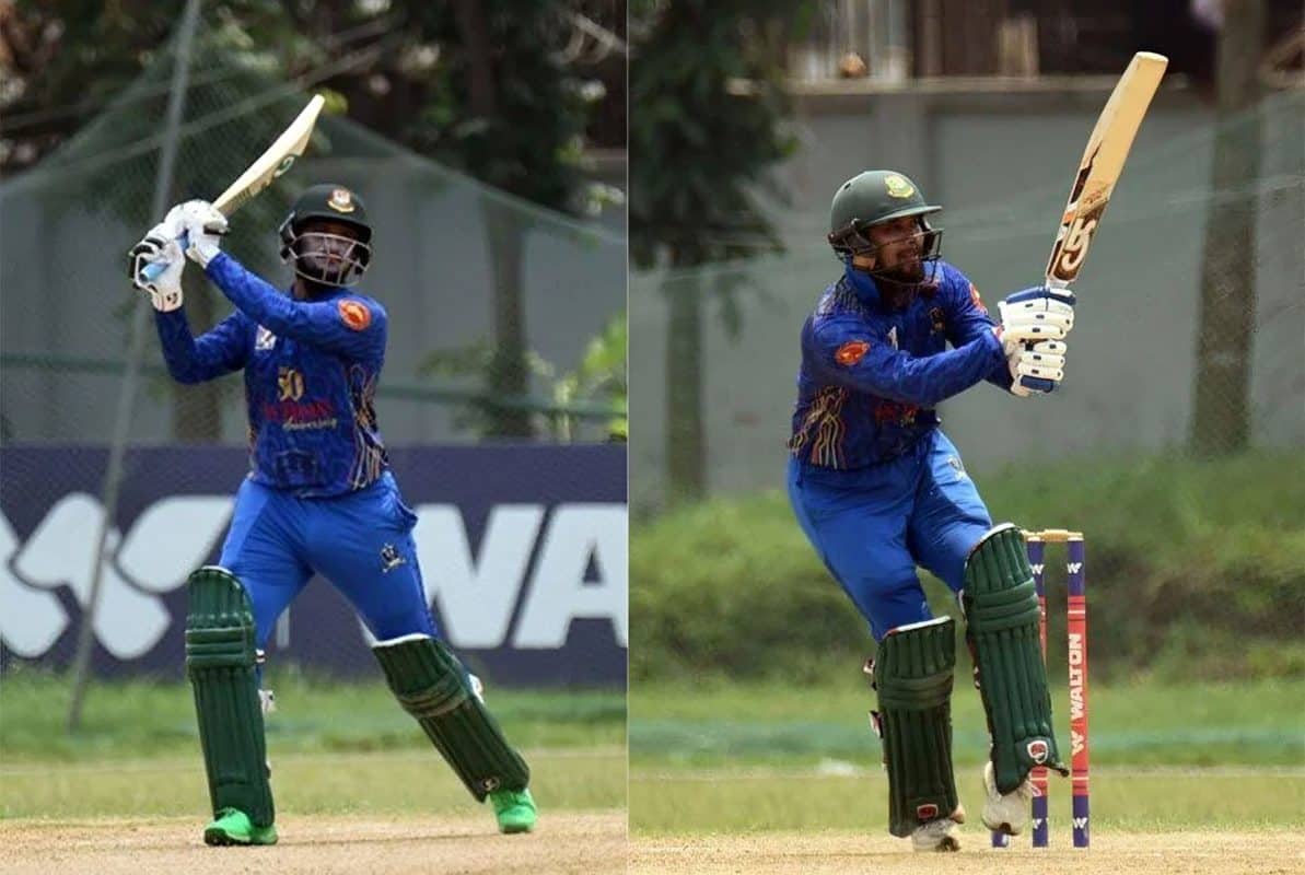 ব্যাট হাতে সাকিবের তাণ্ডব, অল্পের জন্য সেঞ্চুরি মিস করলেন সাব্বির
