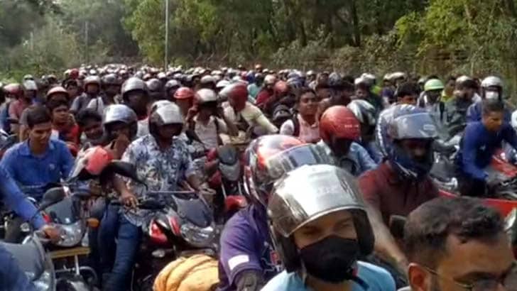 মোটরসাইকেলের