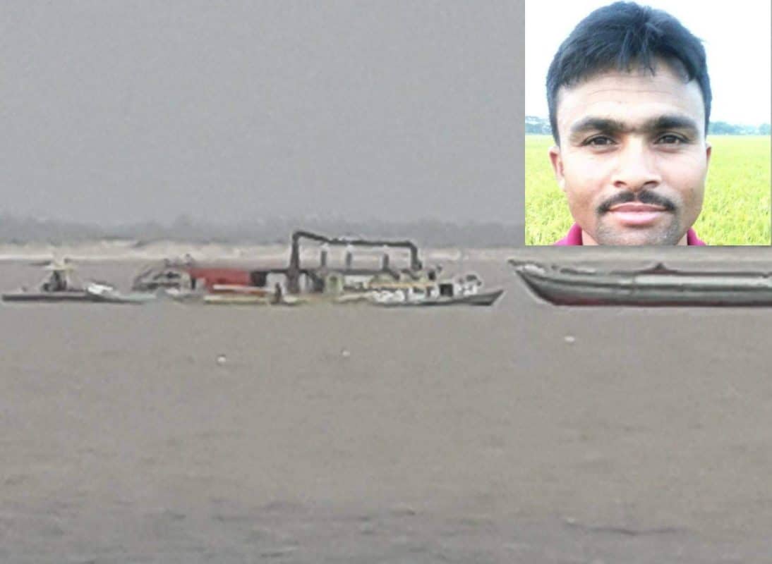 যমুনায় যুবলীগ নেতার অবৈধ ড্রেজার বাণিজ্য