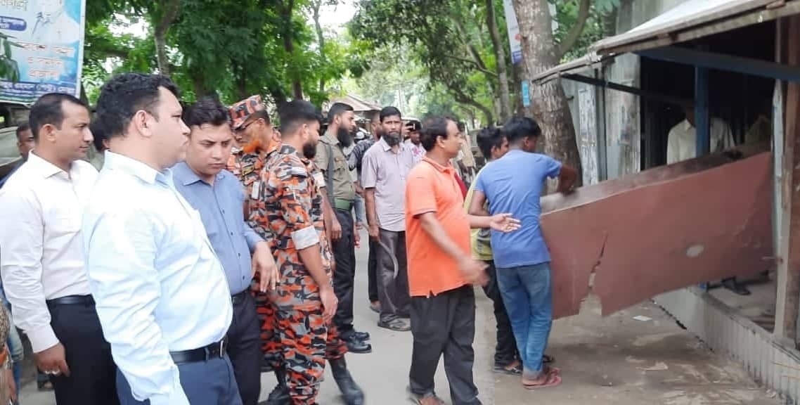 দৌলতপুরে সরকারি খাস জমি উদ্ধার