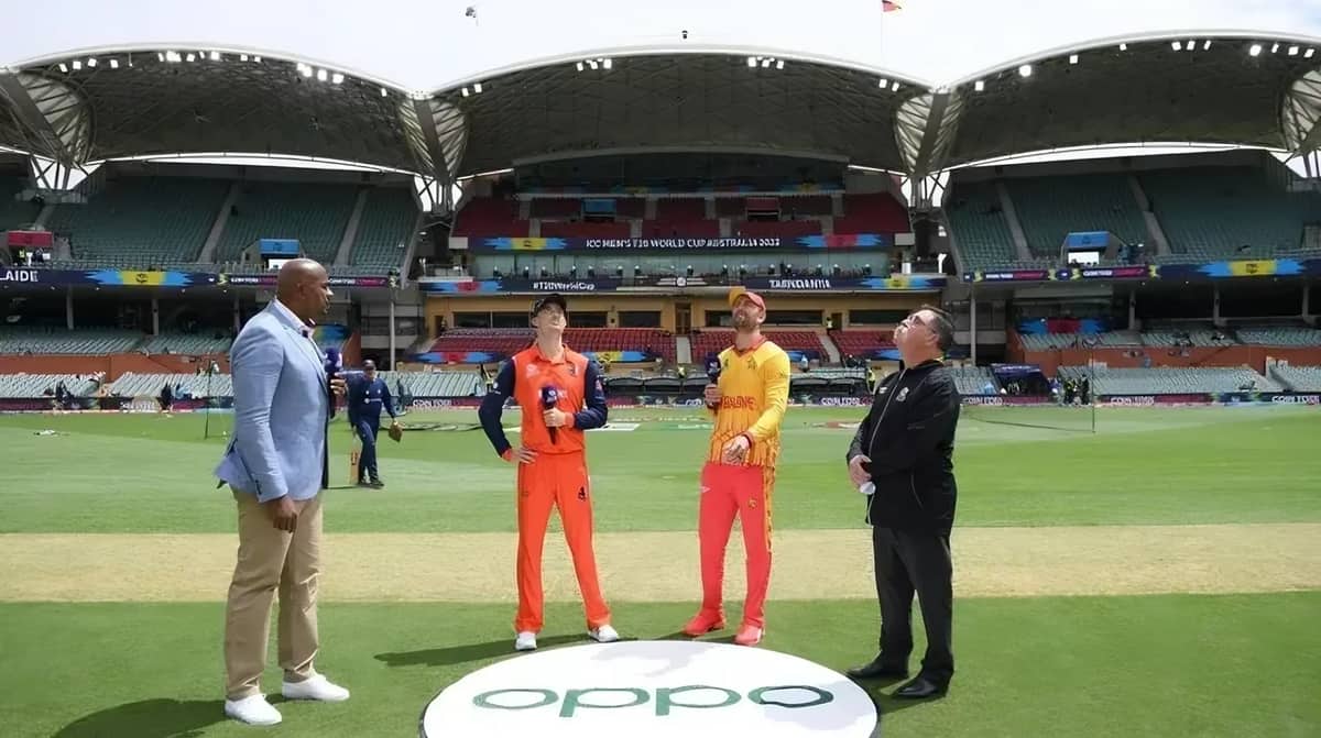 নেদারল্যান্ডের বিপক্ষে টস জিতে ব্যাটিংয়ে জিম্বাবুয়ে