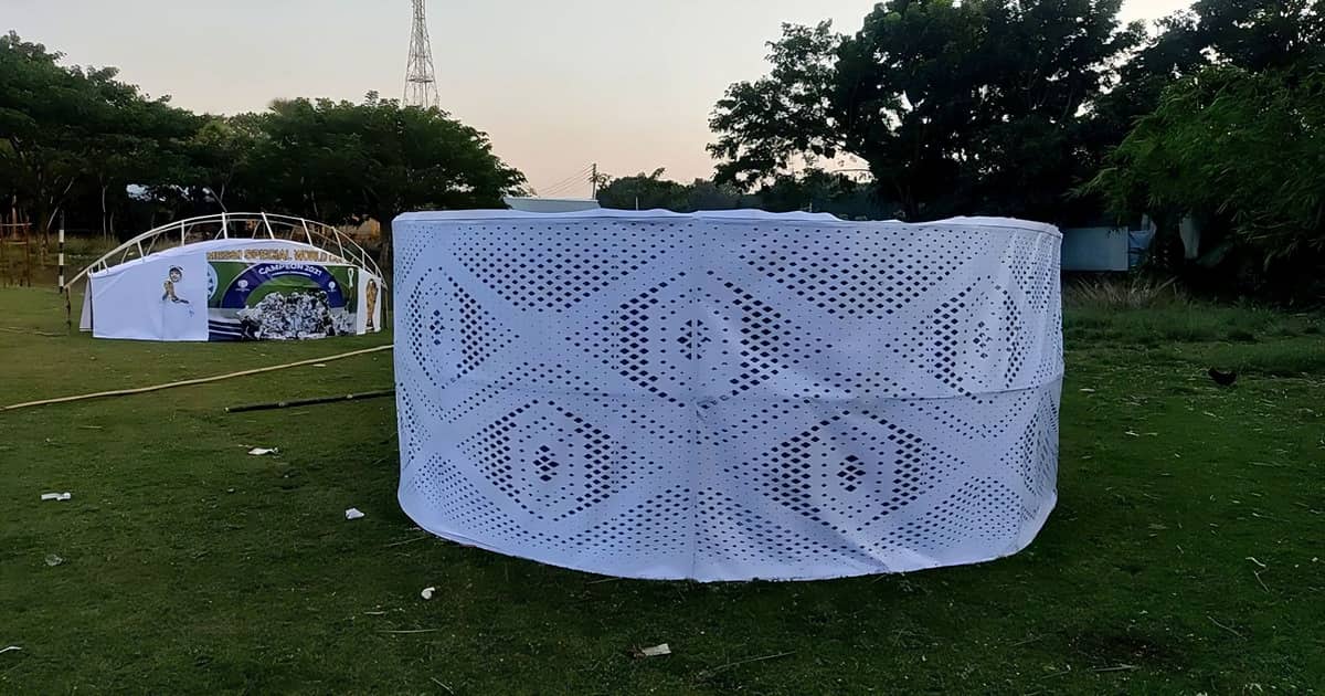 কাতারের আদলে স্টেডিয়াম