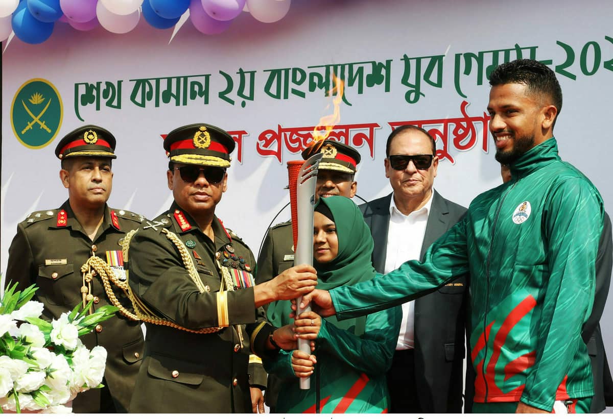 শেখ কামাল ২য় বাংলাদেশ যুব গেমস্-২০২৩ এর উদ্বোধন