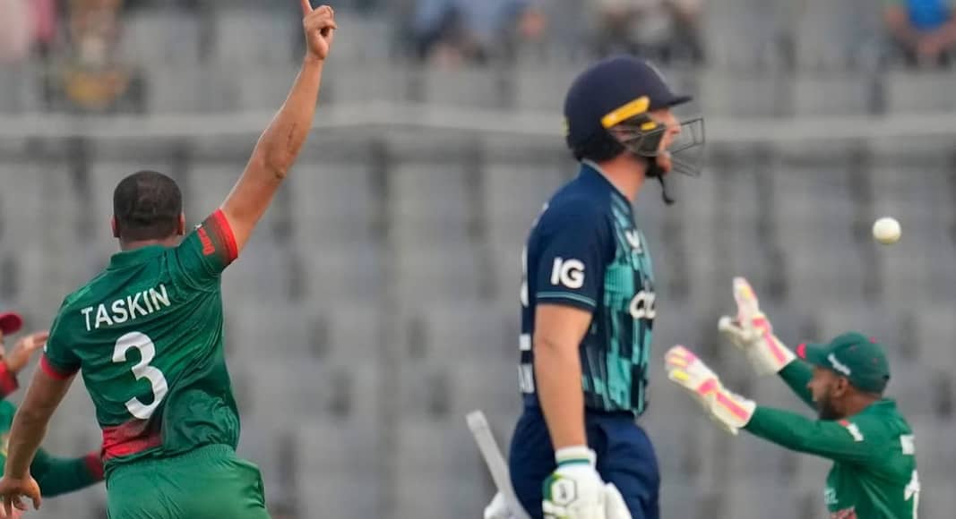 ইংল্যান্ড শিবিরে তাসকিনের আঘাত