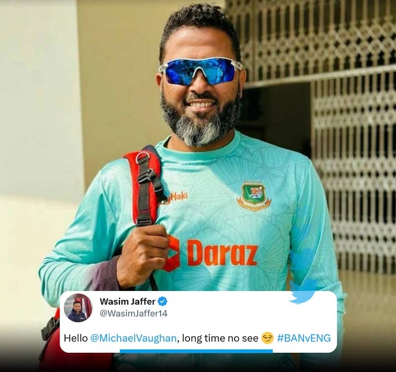 বাংলাদেশের জার্সি পরে ভনকে খোঁচালেন ভারতীয় ক্রিকেটার
