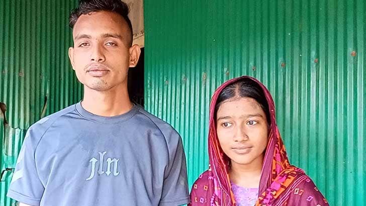 প্রেমের টানে সীমানা পেরিয়ে সুনামগঞ্জে ভারতীয় তরুণী