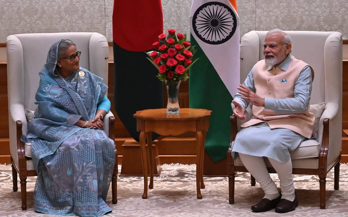 হাসিনা-মোদির বৈঠকে বাংলাদেশের নির্বাচন নিয়ে আলোচনা হয়নি
