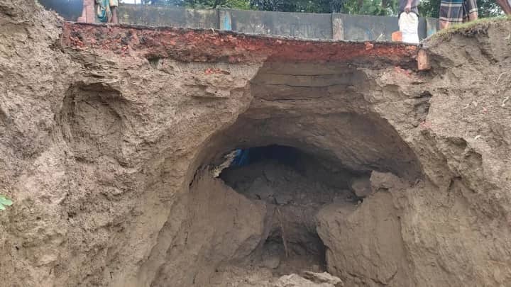 ভারী বৃষ্টিতে গাজীপুরে তলিয়েছে খেতখামার, ক্ষতিগ্রস্ত রাস্তাঘাট-১