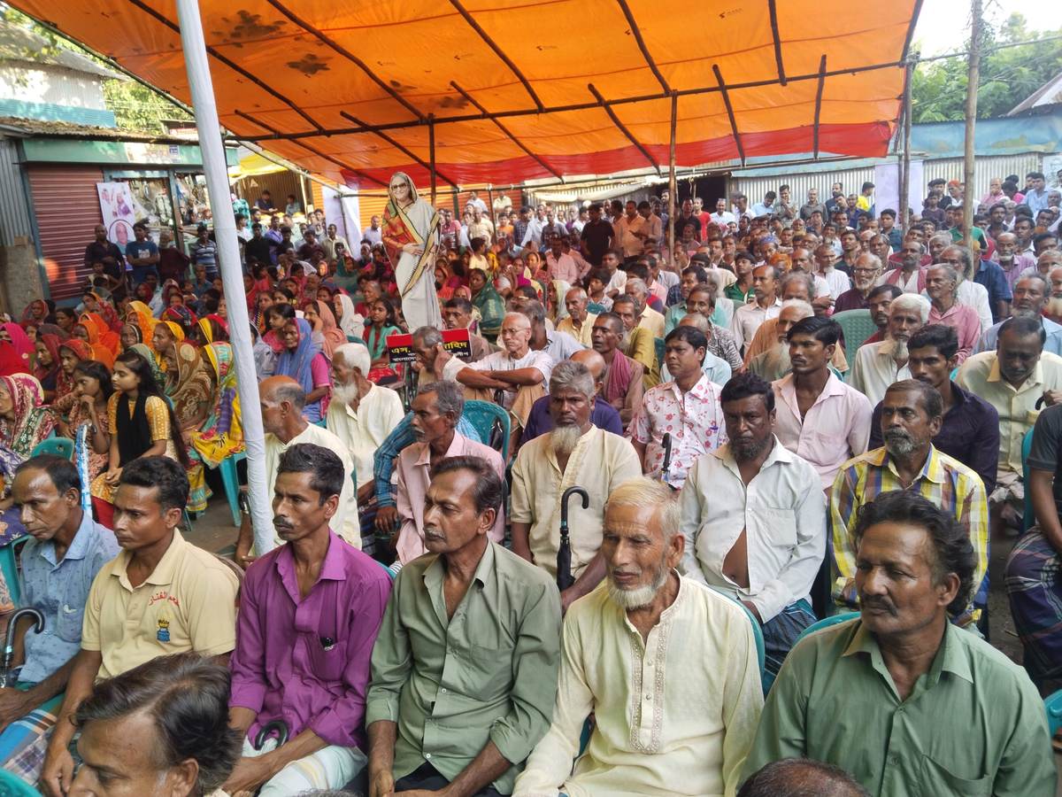 ঘিওরে স্মার্ট বাংলাদেশ গড়ার লক্ষ্যে এসএম জাহিদের মতবিনিময়