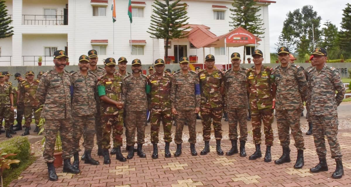 ভারতের মেঘালয়ে ‘এক্সারসাইজ সম্প্রীতি-১১’ শুরু