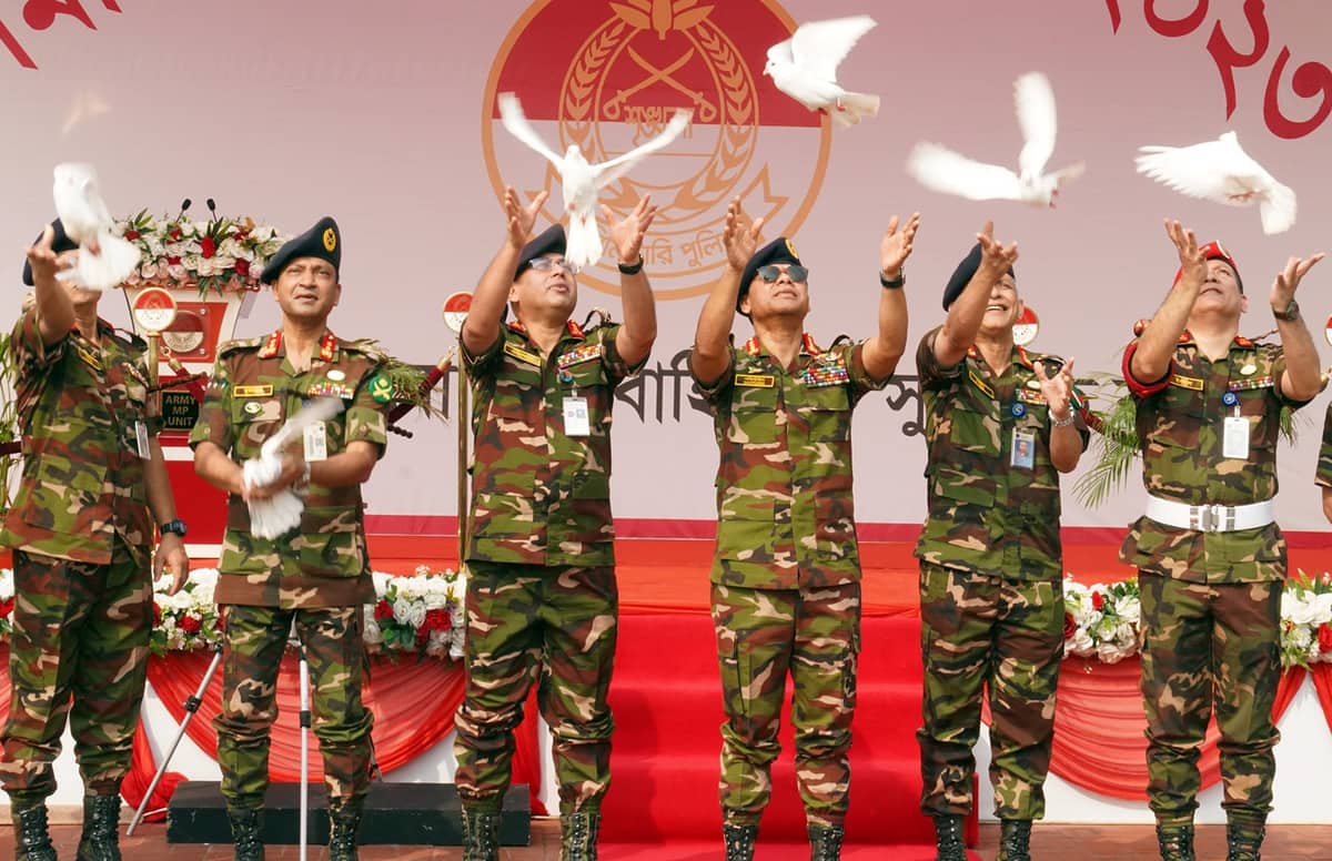 মিলিটারি পুলিশ সপ্তাহ-২০২৩ এর উদ্বোধন করলেন সেনাপ্রধান