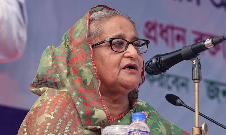 দেশকে বাঁচাতে আরেকবার ‘নৌকায়’ ভোট চাইলেন প্রধানমন্ত্রী