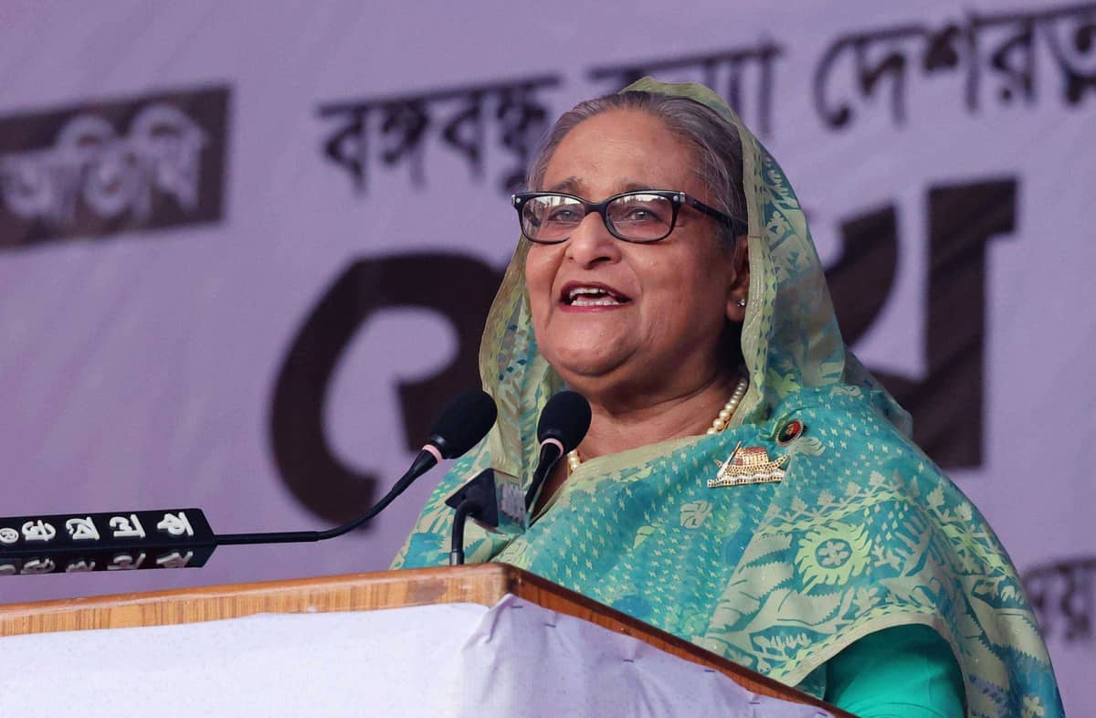 সিলেট থেকে নির্বাচনী প্রচার শুরু করলেন প্রধানমন্ত্রী
