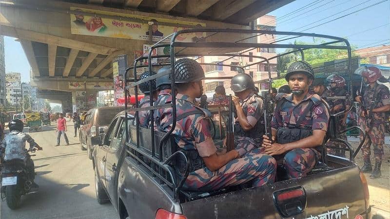 রাজধানীসহ সারাদেশে ১ হাজার ১৫১ প্লাটুন বিজিবি মোতায়েন