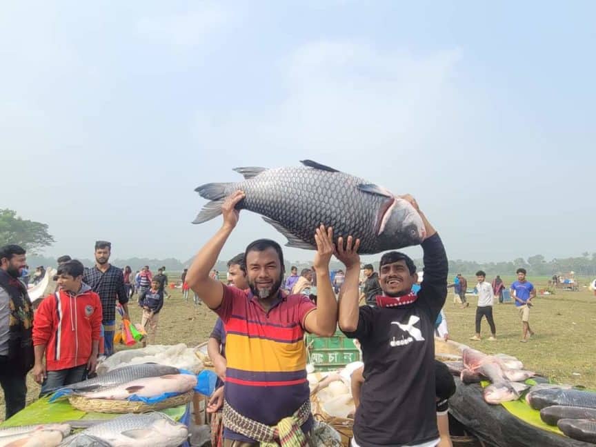 এক পাখি মাছেই হাজার ক্রেতা!