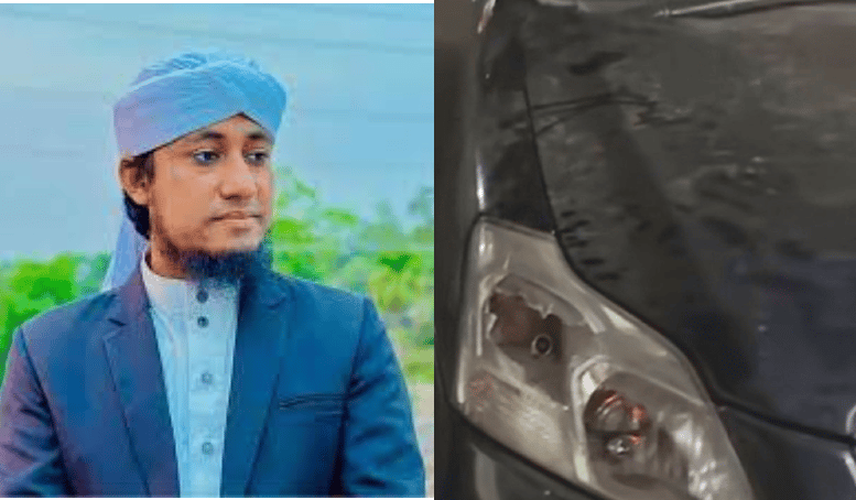 ওয়াজ মাহফিল চলাকালে মুফতি তাহেরীর গাড়ি ভাঙচুর
